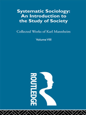 cover image of Systematic Sociology